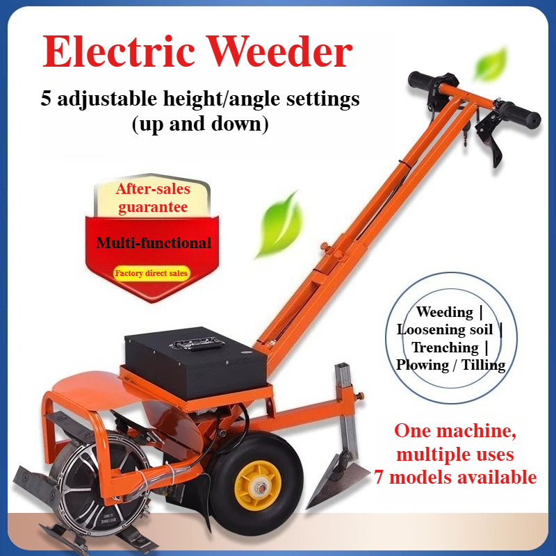 Soil Tilling Cultivator - Desmalezador eléctrico de jardín inalámbrico a