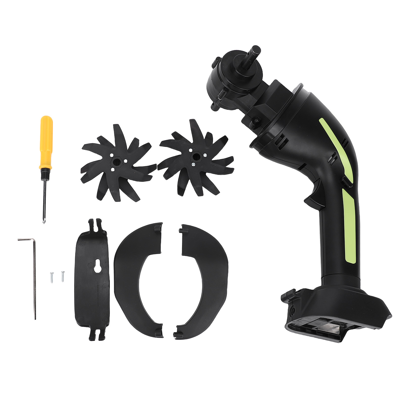Soil Tilling Cultivator - Cultivador de Jardín Inalámbrico, Cultivador Eléctrico