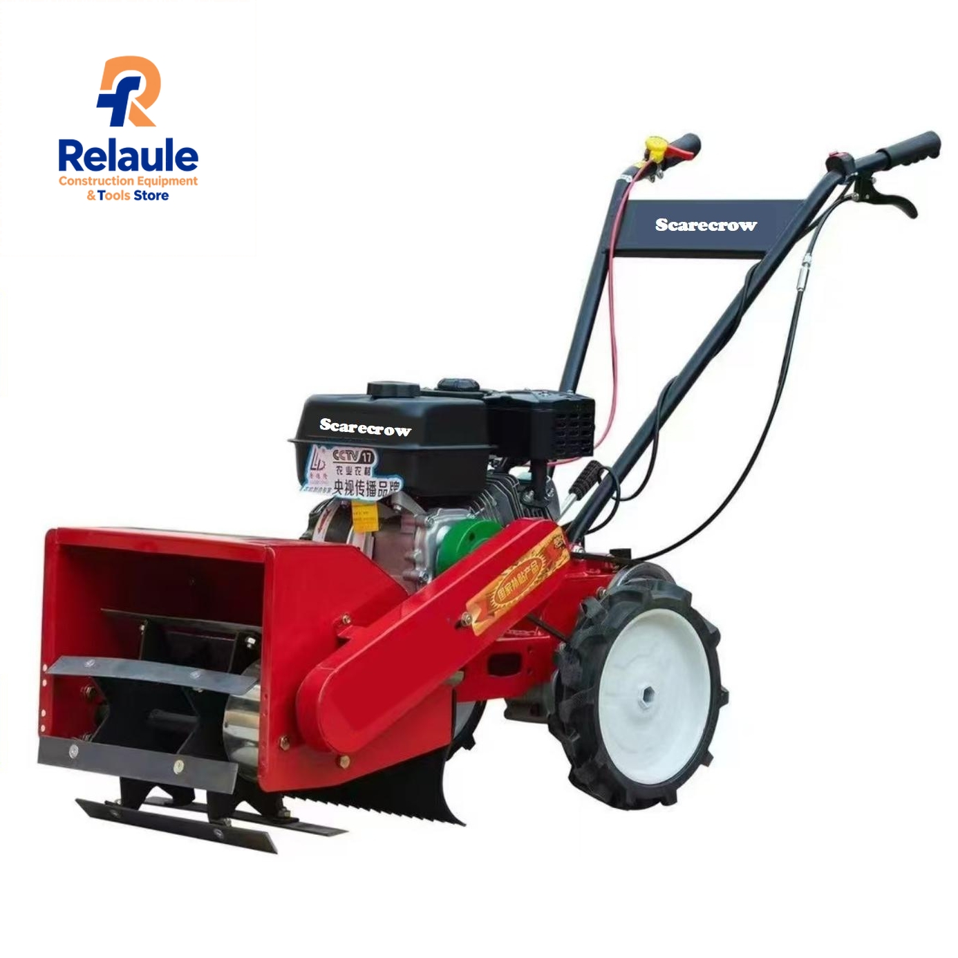 Agriculture Farming Logos - Cultivador Manual Económico con Motor y