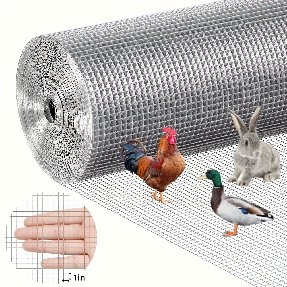 Rabbit Cage Wire - Rollos de Malla de Alambre Soldada