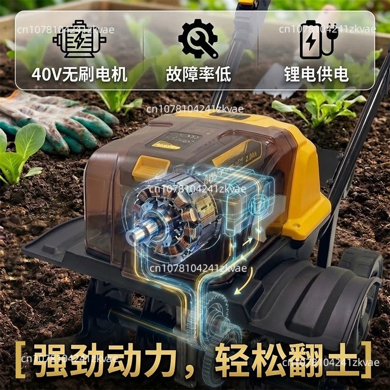 Microcultivador sin Escobillas - Soil Tilling Cultivator reseña y precio