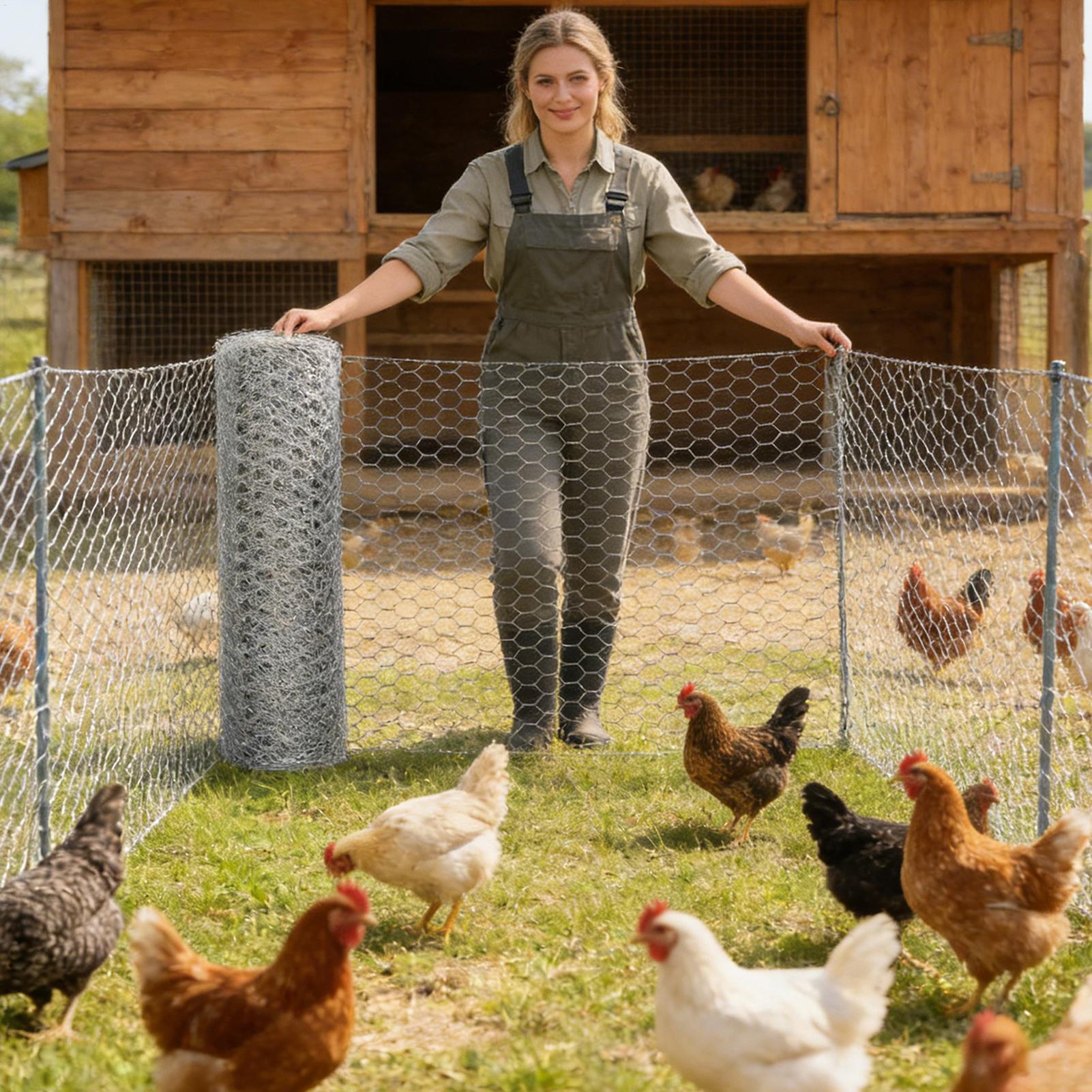 Malla de Cerca Agrícola de 5m/ - Rabbit Cage Wire reseña y precio