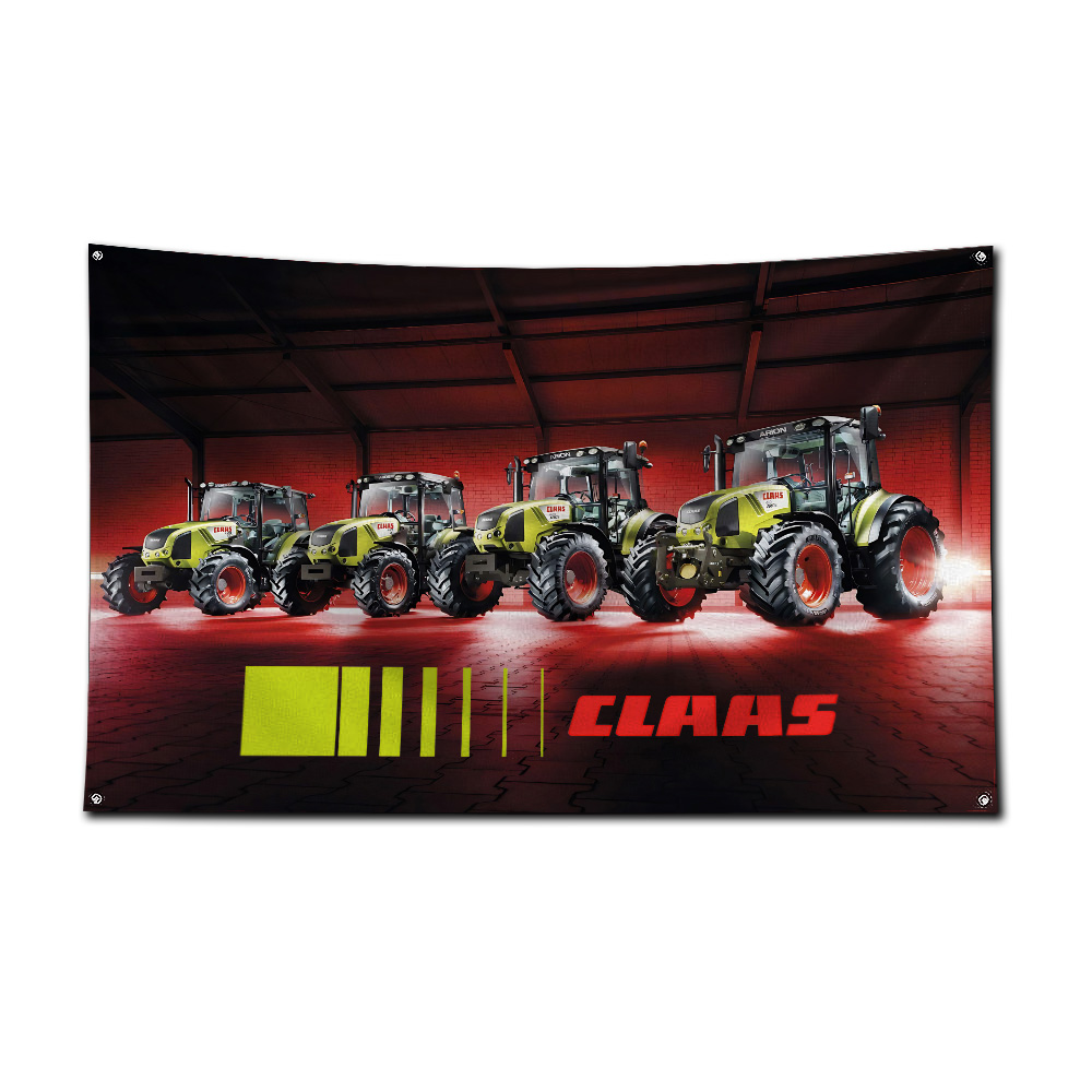 Bandera para Tractor y Cosecha - Agriculture Farming Logos reseña y precio