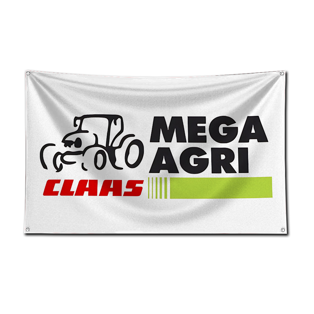 Bandera para Tractor y Cosecha - Agriculture Farming Logos reseña y precio