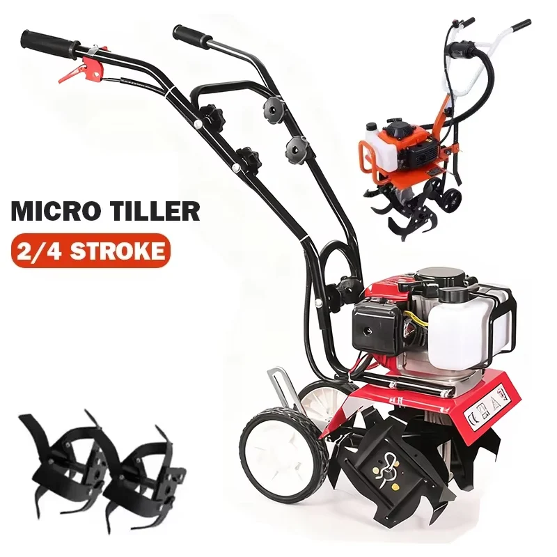 Mini cultivador a gasolina, mo - Farming Equipment For Agriculture reseña y precio