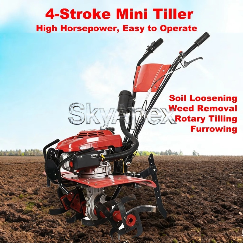 Mini Cultivador Agrícola de Cu - Soil Tilling Cultivator reseña y precio