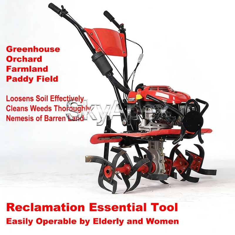 Mini Cultivador Agrícola de Cu - Soil Tilling Cultivator reseña y precio