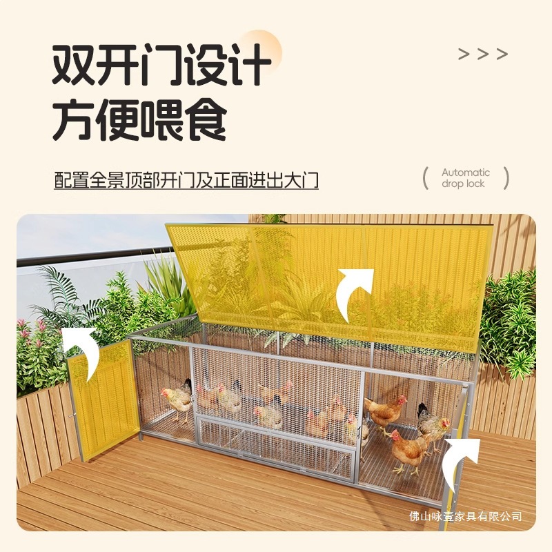 Jaula exterior para gallinas y - Rabbit Cage Wire reseña y precio